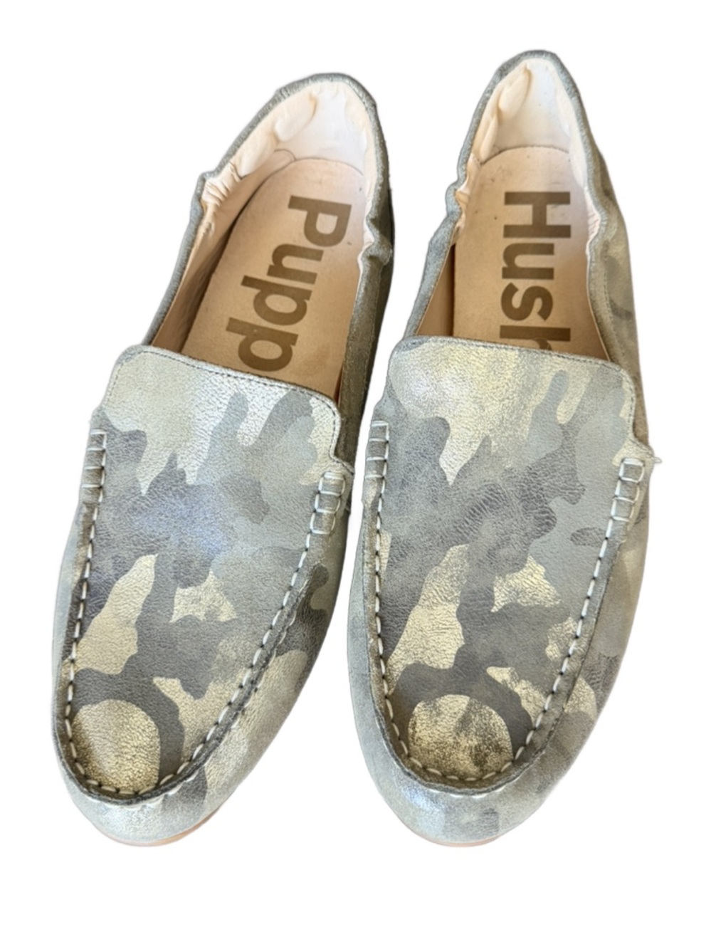 Hush Puppies Metallic Camo Slip-On Loafers